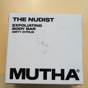 Mutha Exfoliating Body Bar - White